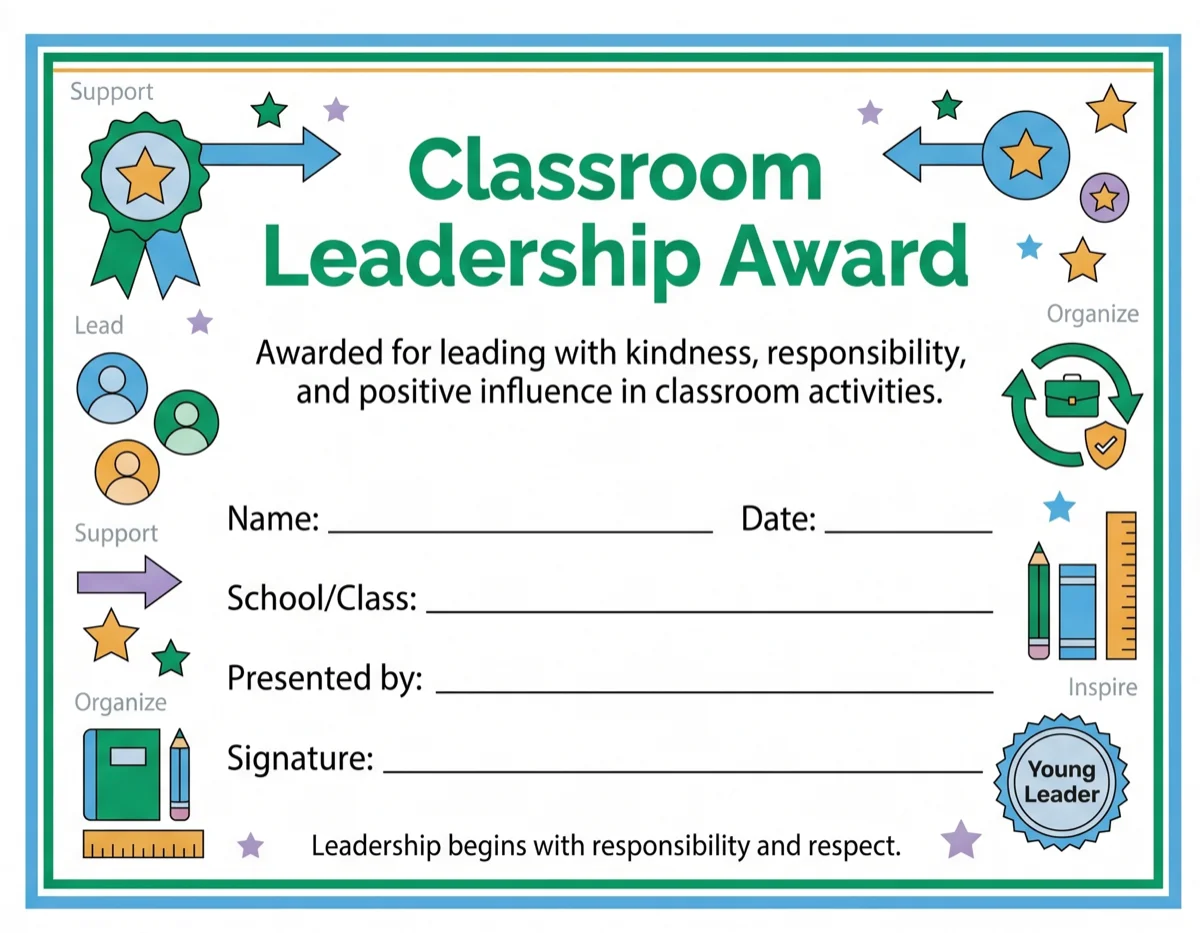 Classroom Leadership Award preview