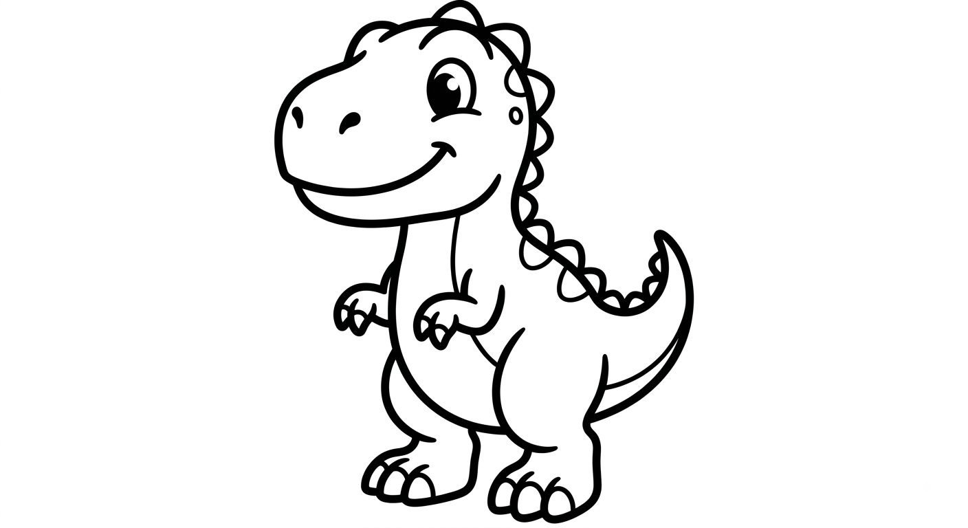 Cute Baby T-Rex
