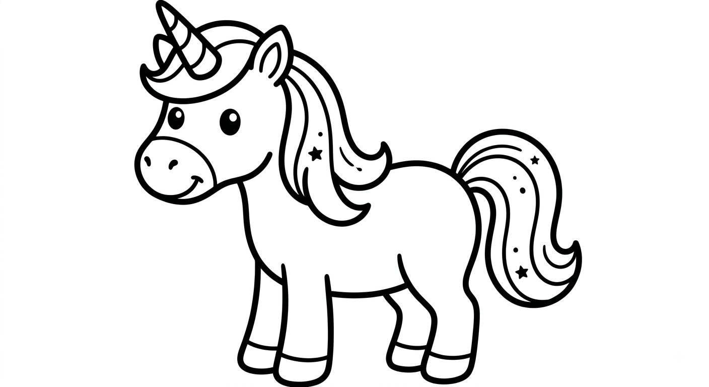 Cute Baby Unicorn