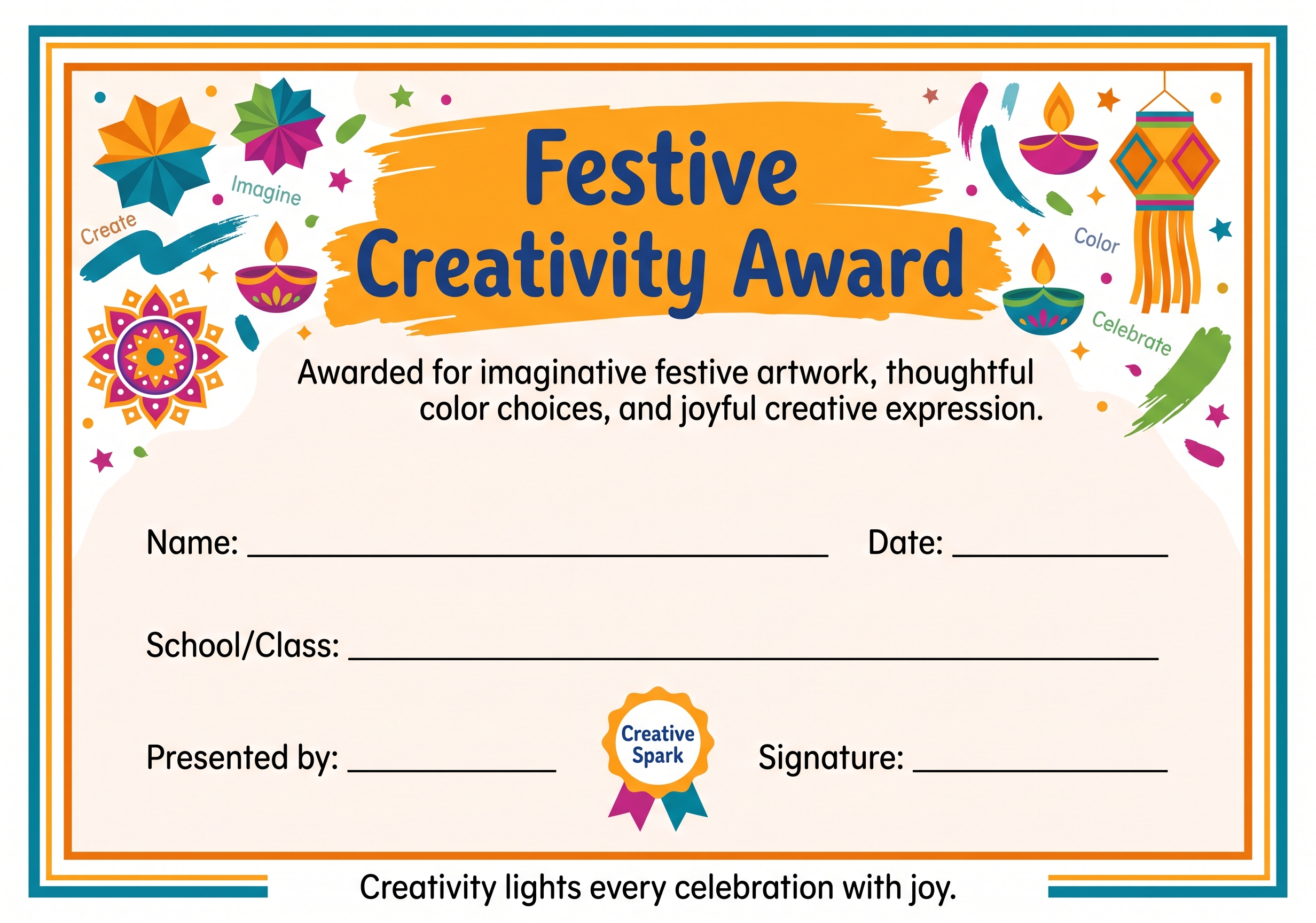 Festive Creativity Award preview