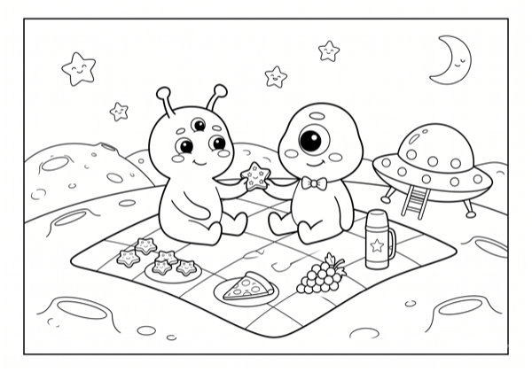 Alien Friends Picnic