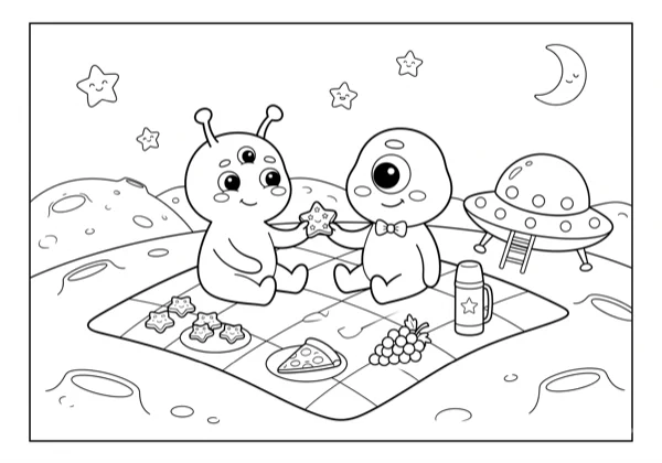 Alien Friends Picnic