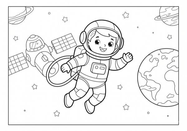 Astronaut Spacewalk