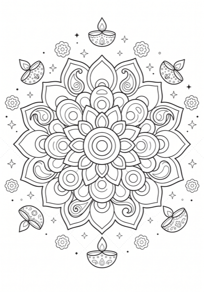 Diwali Rangoli Patterns
