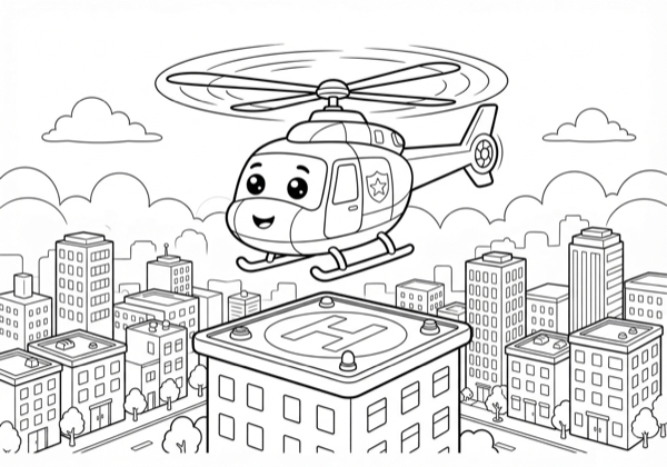 Helicopter City Patrol