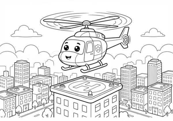 Helicopter City Patrol