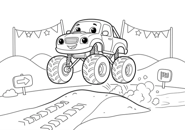 Monster Truck Jump