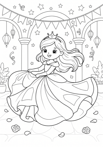 Princess Dancing Gown