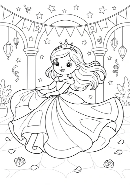 Princess Dancing Gown