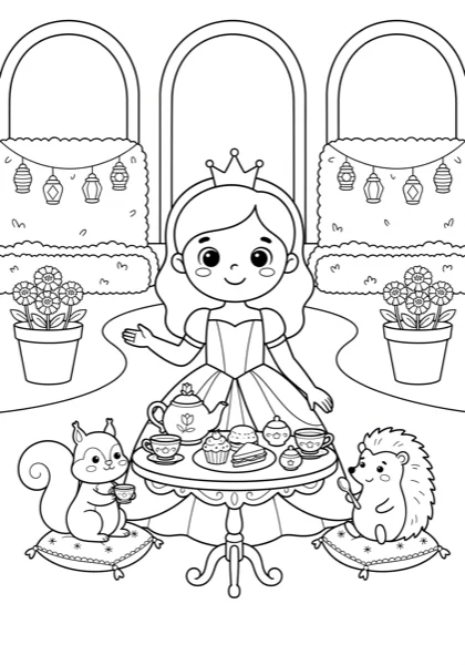 Royal Tea Party Princess