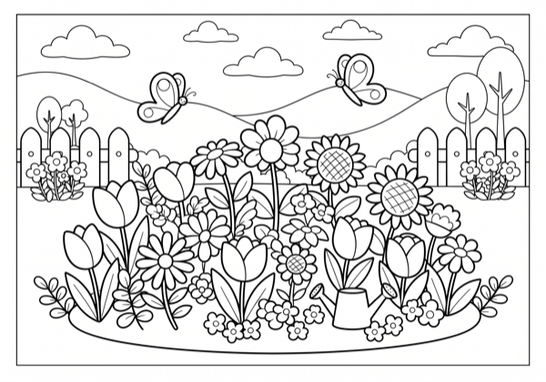 Spring Garden Flowers